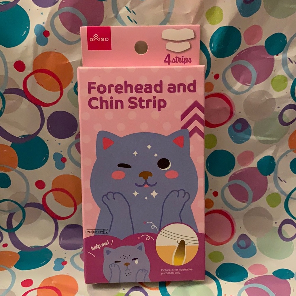 Forehead and chin strips